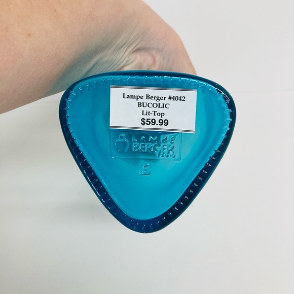 Lampe Berger turquoise and clear ombre fragrance lamp new - Picture 4 of 5